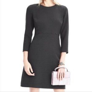 Banana Republic Charcoal Grey Mini Dress